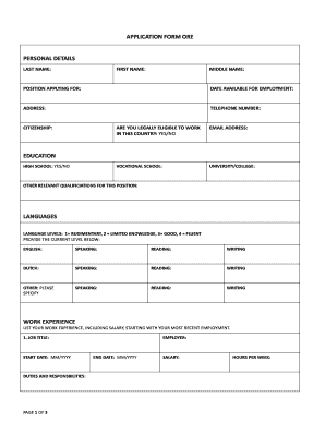 Form preview