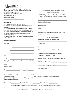 Interested in Course of Study?Wesley Theological Seminary