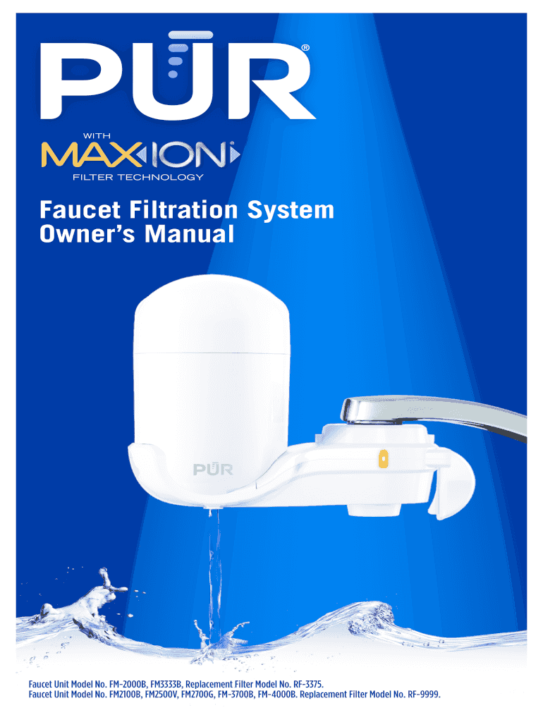 PUR Pur Classic Faucet Mount Water Filtration System