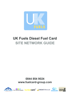 UK Fuels Diesel Fuel Card Application