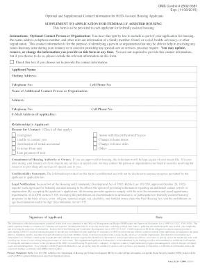 Personal Declaration Form