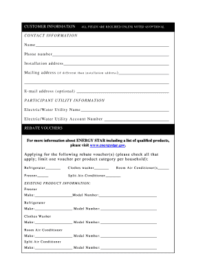 Guam Energy Efficient Appliance Rebate Application Form
