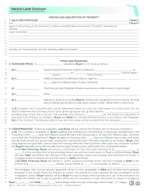 Vacant Land Contract