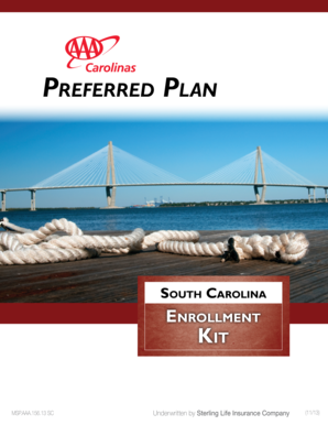 AAA Carolinas Preferred Plan Enrollment Kit