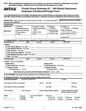 Employee Enrollment/Change Form