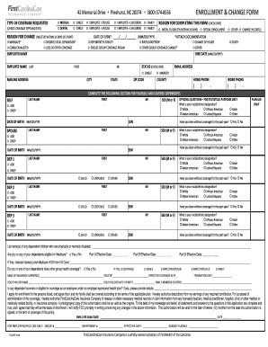 Health Insurance Enrollment Form