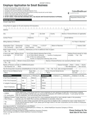 Employer Application for Small Business