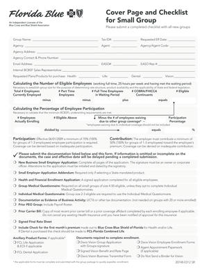Small Group Health Insurance Application