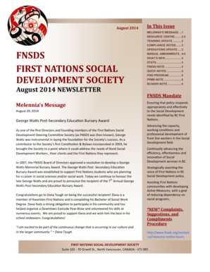 2014 August FNSDS Newsletter draft V 4 - fnsds