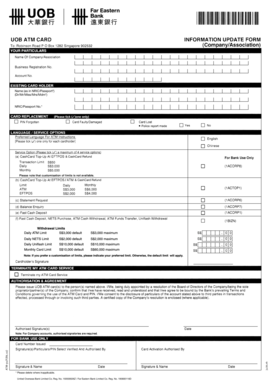 Singapore CashCard Refund Form