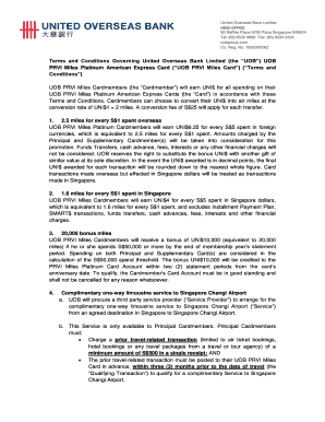 UOB Corp Letterhead template. BIB Registration Form