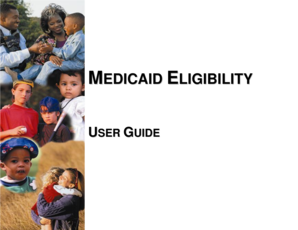 Medicaid Eligibility User Guide