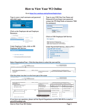 How to View Your W2 Online