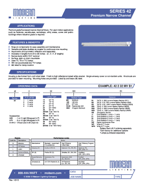 Premium Narrow Channel Fixture Application