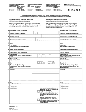 Antrag auf Versichertenrente aus der Deutschen Rentenversicherung