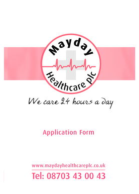Mayday Healthcare Application Form