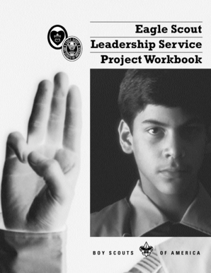 Eagle Scout Leadership Service Project Workbook