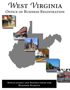 West Virginia Business Registration Application