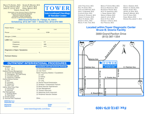 Outpatient Interventional Procedures Form