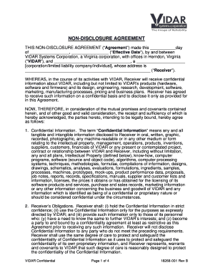 Non-Disclosure Agreement