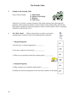 The periodic table - classification of elements (video)Khan...