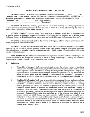 Independent Contractor Agreement