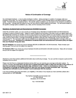 Notice of Continuation of Coverage