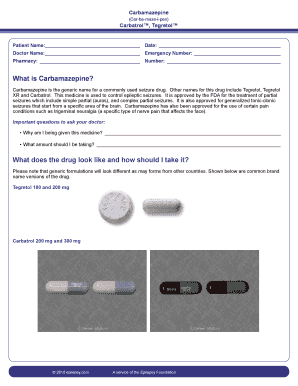 Carbamazepine Medication Guide