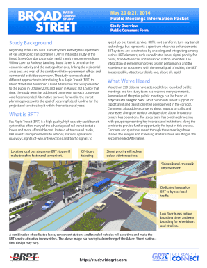 Public Comment Form for Broad Street BRT