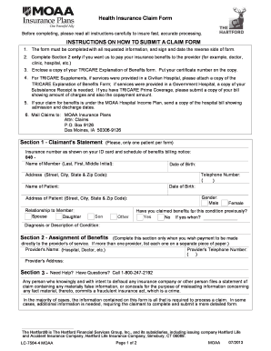 Health Insurance Claim Form