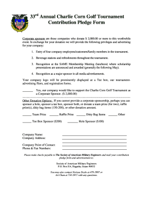CCGT 2011 Pledge Form - Society of American Military Engineers - posts same