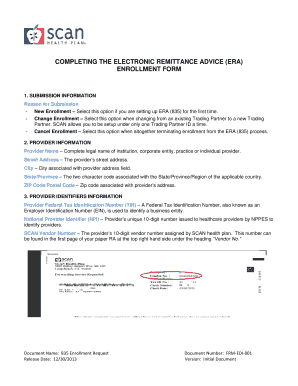 Completing the electronic remittance advice (era ... - Office Ally