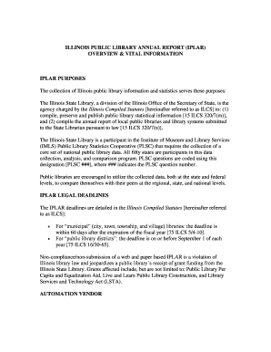 Illinois Public Library Annual Report