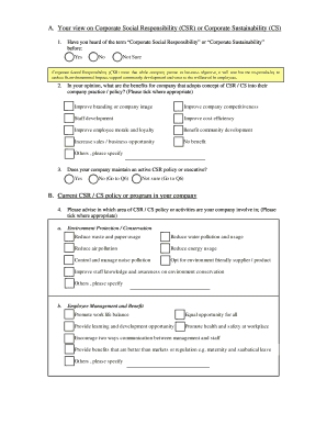 HSBC Brunei CSR Survey