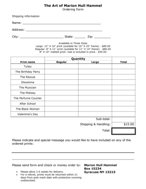 Form preview