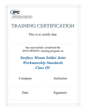 Electronics Training Certification