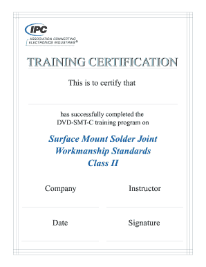 DVD-SMT-C Training Certification