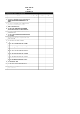 Maharashtra VAT Audit Report