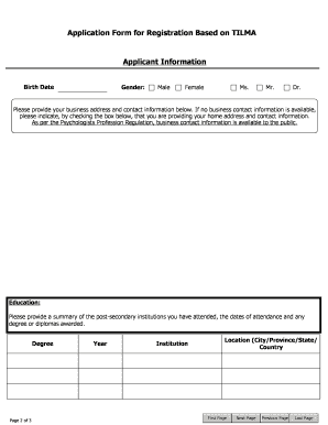Form preview