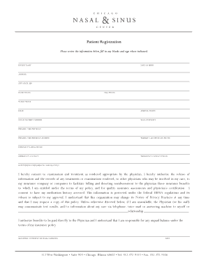 Patient Registration Form