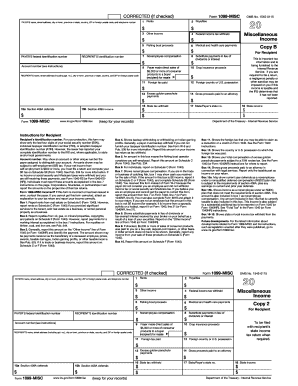 IRS Form 1099-MISC