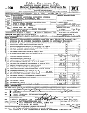Form 990 Return of Organization Exempt From Income Tax