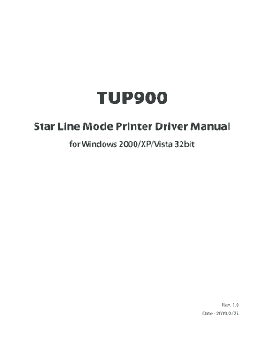 P11d b form 2020 21 template - TUP900 Line Mode Printer Driver Manual - Star Micronics