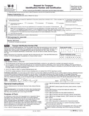 About Form W-9, Request for Taxpayer Identification ... - IRS