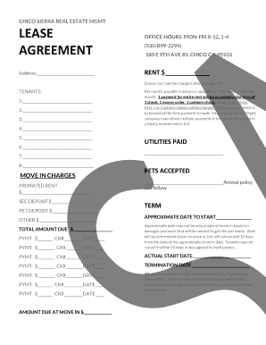 Fillable Online 2018 MASTER LEASE watermarked sample.docx Fax Email ...