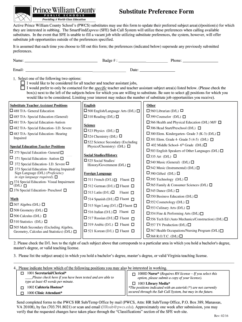 Form preview