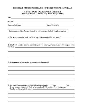 Form preview