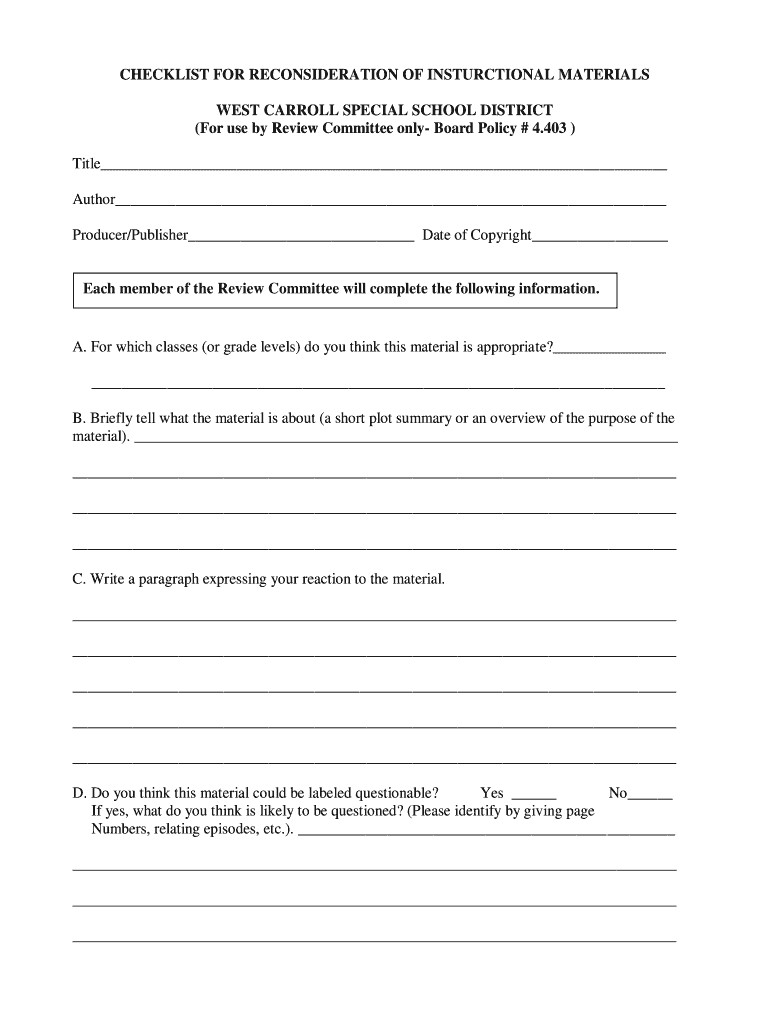 Form preview