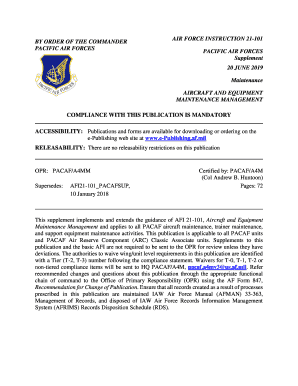 Fillable Online BY ORDER OF THE COMMANDER PACIFIC AIR FORCES ... Fax Email  Print - pdfFiller