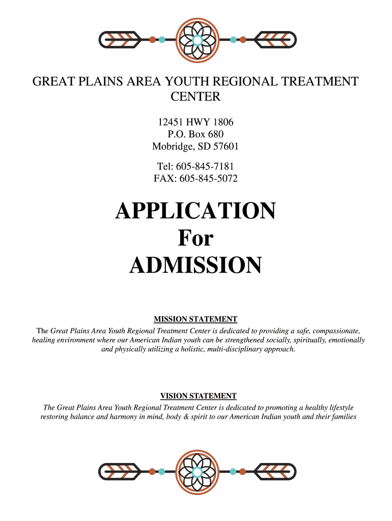 Great Plains Area Youth Regional Treatment Center Great Plains Area Youth Regional Treatment Center Preview on Page 1